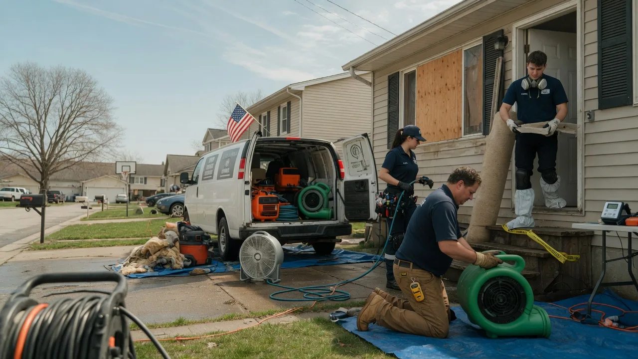Water Damage Restoration in Drummonds, TN near me